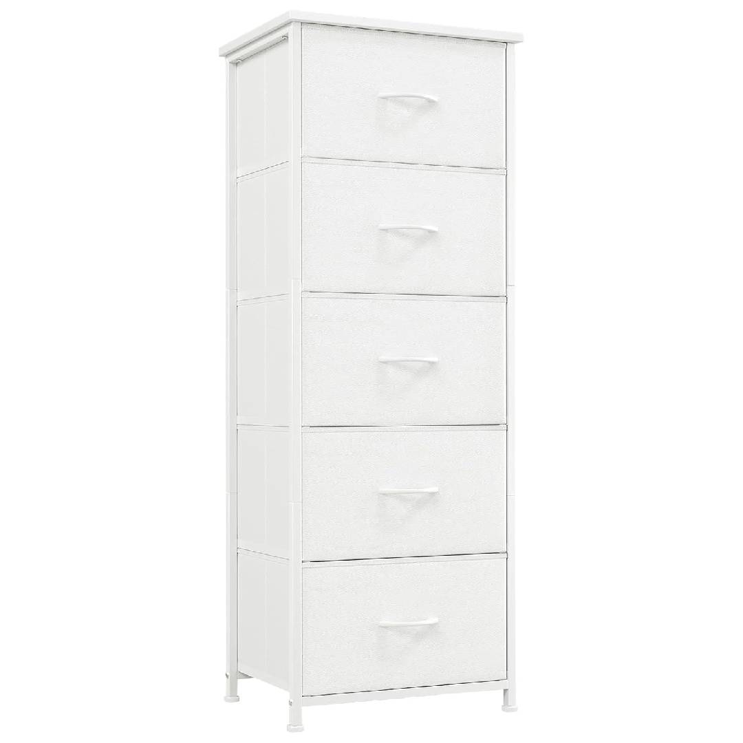 Somdot Tall Chest of Drawers for Bedroom with 5 Drawers