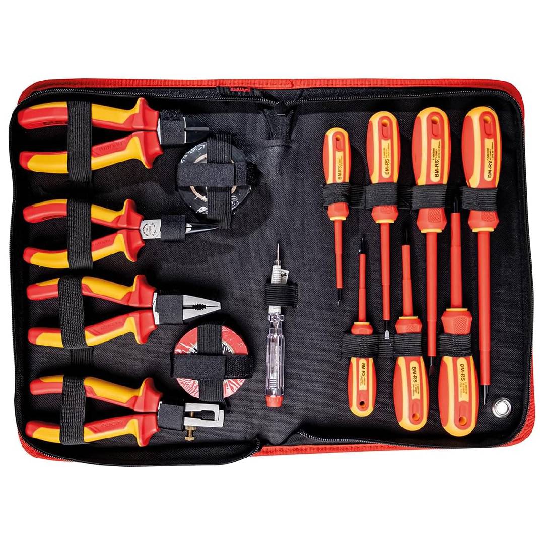Mannesmann VDE Screwdriver and Flat Pliers Set (14 Pieces)