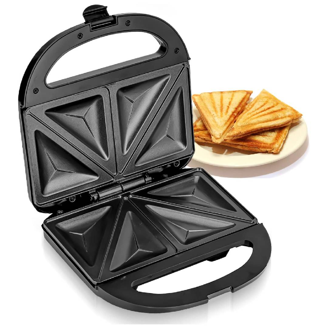 Geepas Toastie Maker, 2 Slice Sandwich Toaste