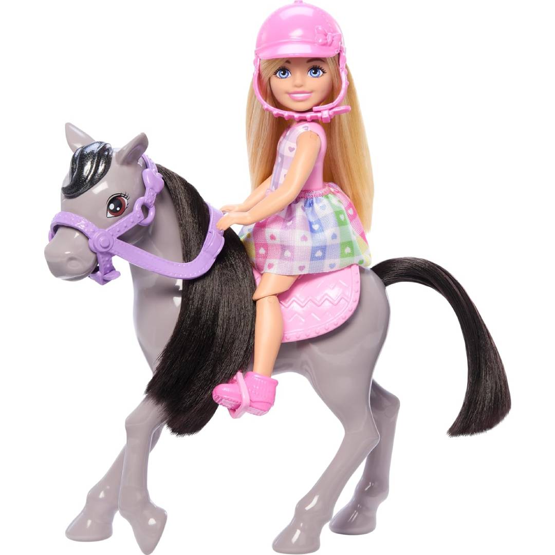 Barbie Chelsea Doll & Horse Toy Set