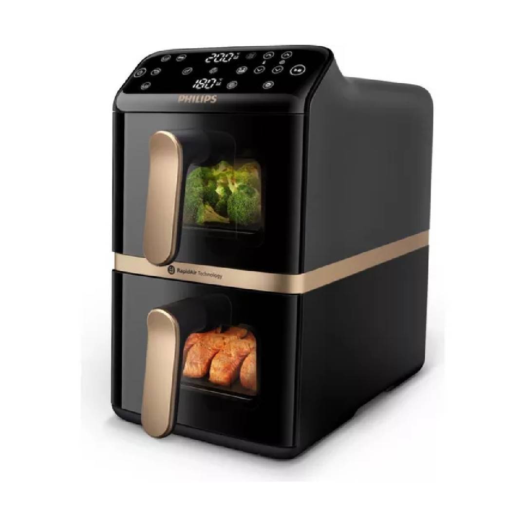 PHILIPS 4000 Series NA462/79 Stacked Dual Basket Air Fryer