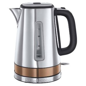 Russell Hobbs Luna Stainless Steel & Copper 1.7L Cordless Electric Kettle