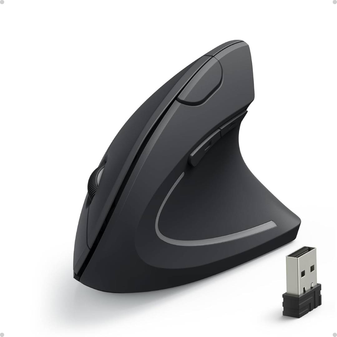 Anker AK-UBA 2.4G Wireless Vertical Ergonomic Optical Mouse