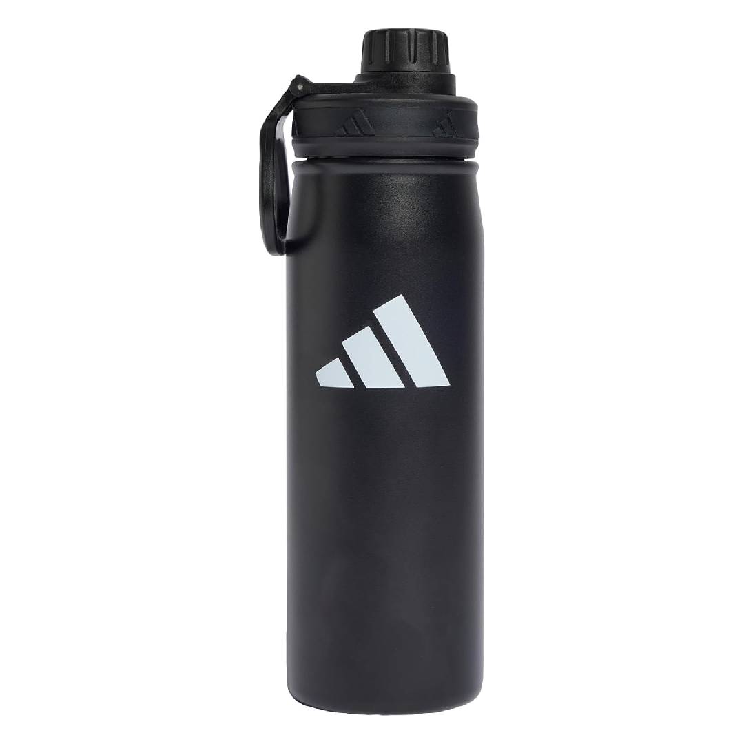 adidas Unisex Metal Bottle Screw Top 0.6 liter