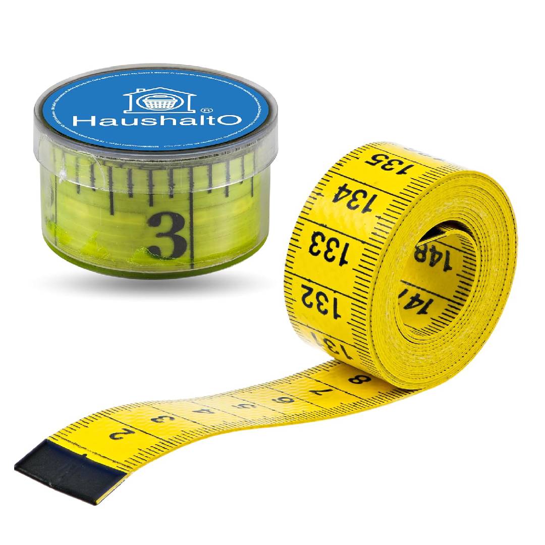 2in1 measuring tape 150cm cm inch dual scale sewing tailor tape measure with storage box precise measuring tool flexible durable