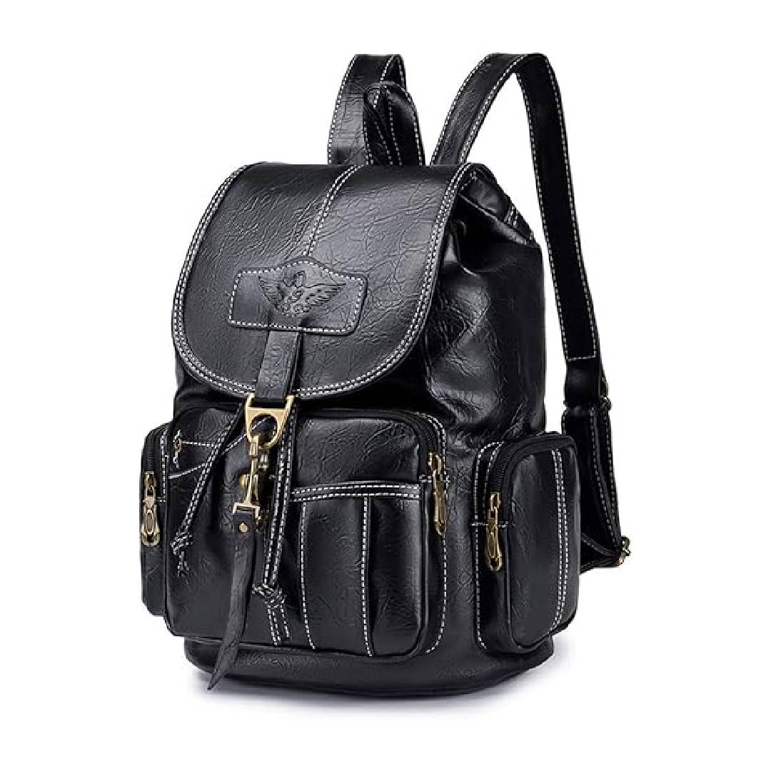 SPAHER Leather Backpack
