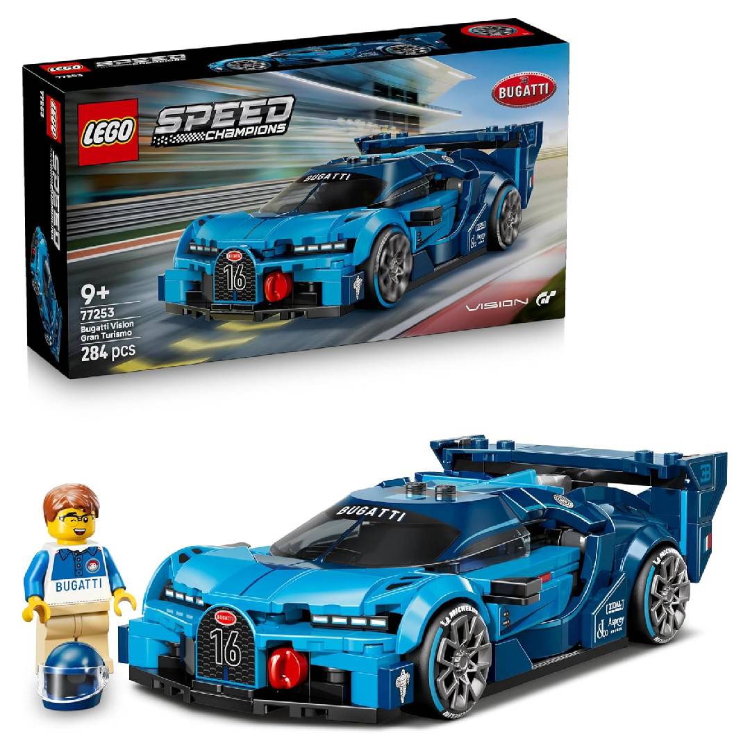 LEGO Speed Champions Bugatti Vision GT Hyper Sports Car Toy