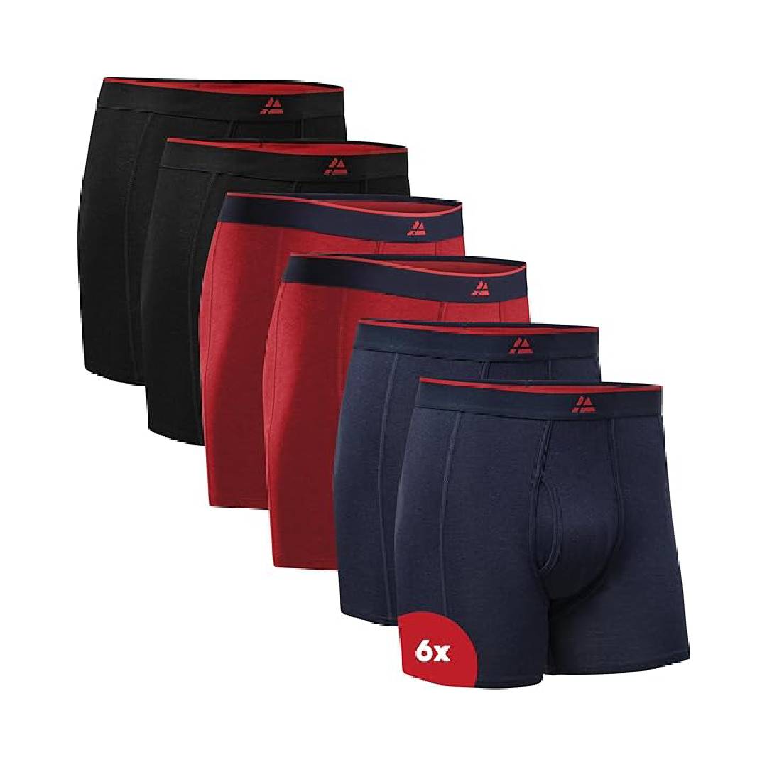 DANISH ENDURANCE Men's Bamboo Boxers Soft