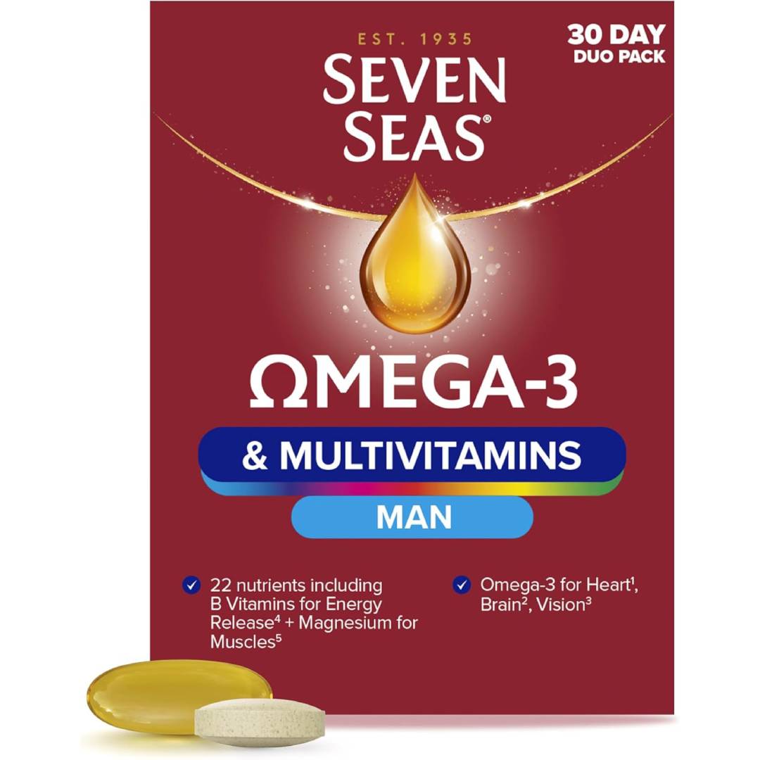Seven Seas Omega-3 & Multivitamins Man