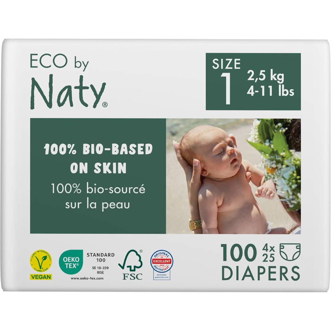 Eco by Naty Baby Nappies Newborn
