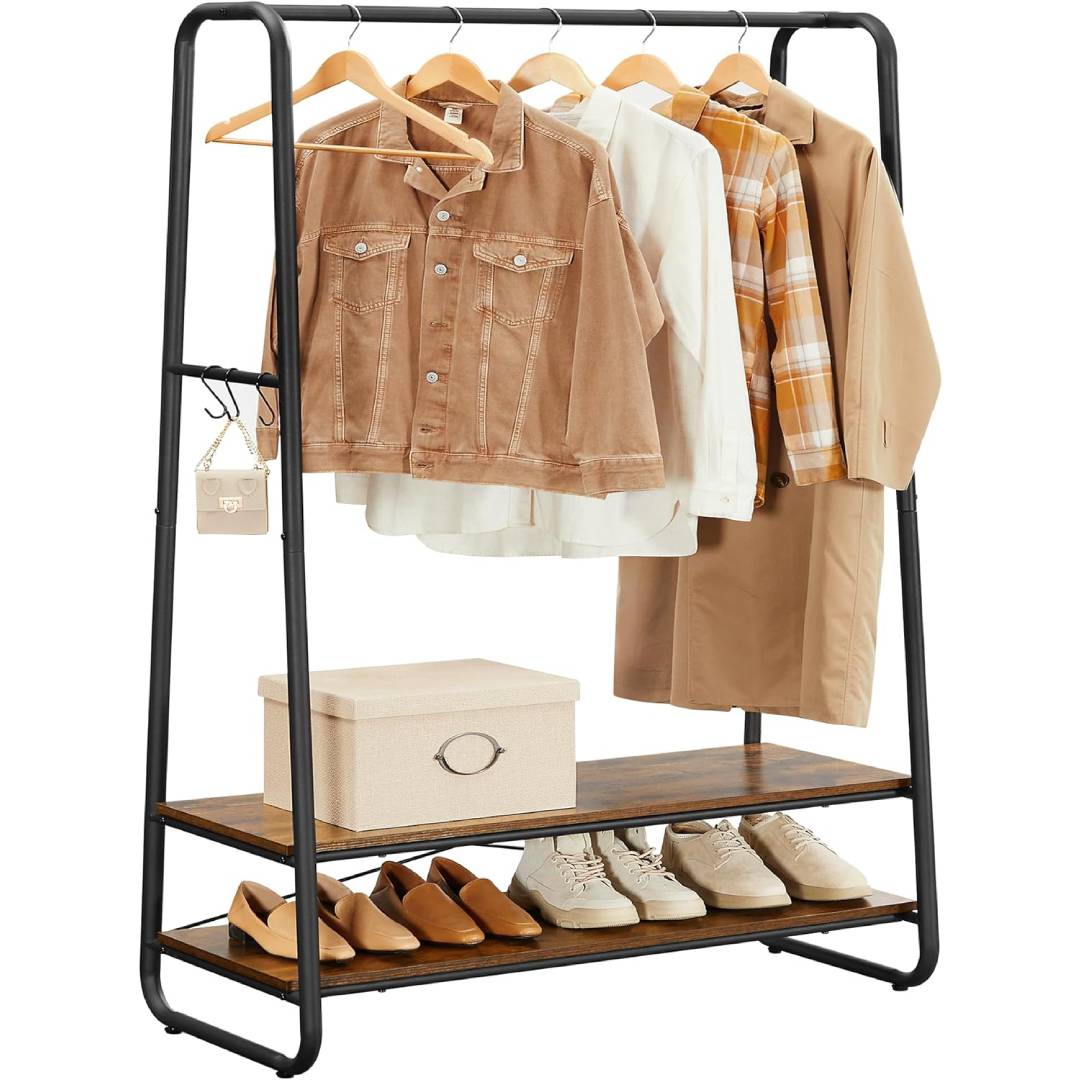 VASAGLE Clothes Rail Heavy Duty 2