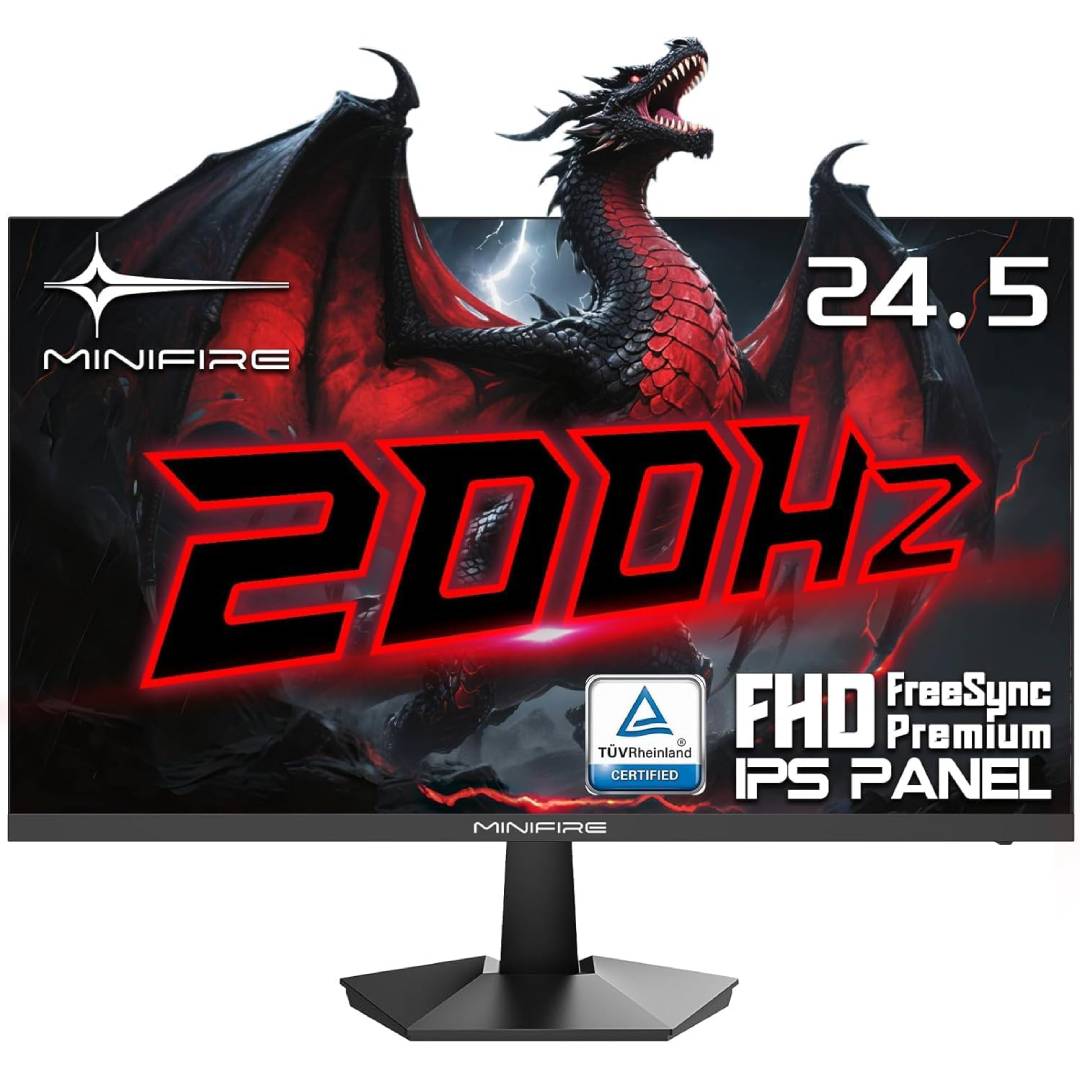 Minifire 24.5 Inch 200Hz Gaming Monitor