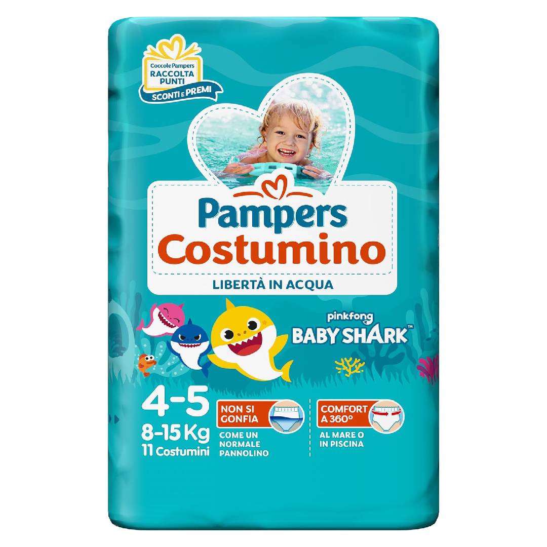 Pampers The Costumo 22 Nappies Size 4 8-15 kg