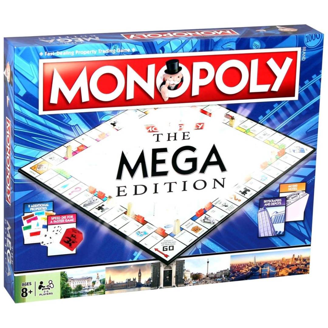 Winning Moves Mega Monopoly Board Game