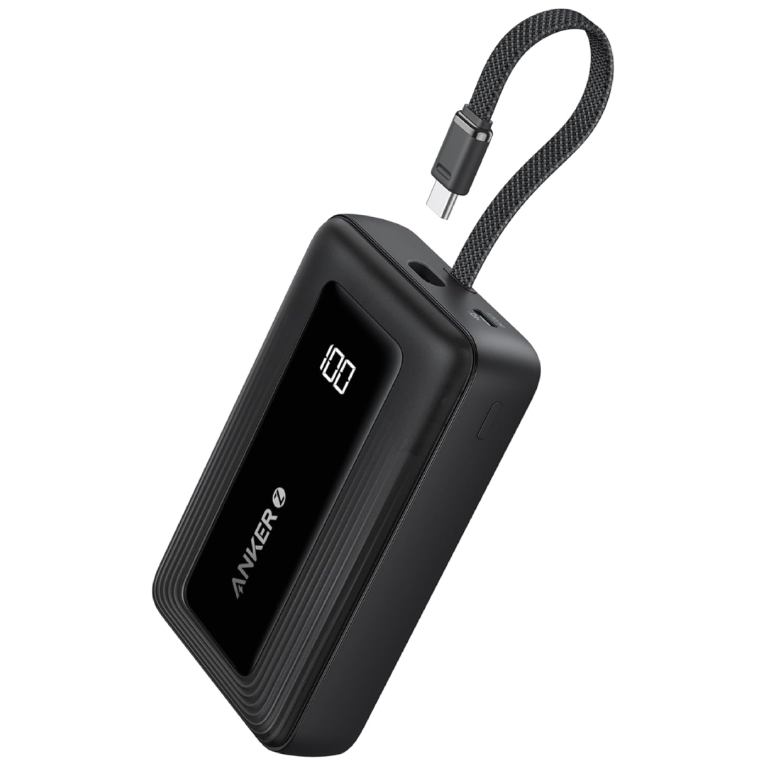 Anker Zolo Power Bank 20000mAh built-in cable 30W