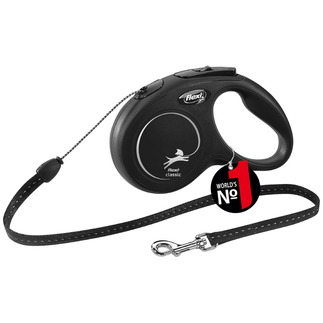 flexi New Classic Retractable Lead Cord Small 5m