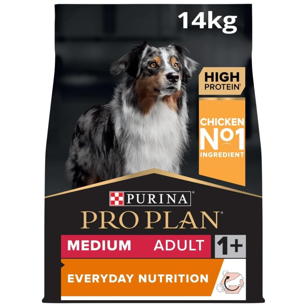 Purina PRO PLAN Medium Adult Dry Dog Food Chicken 14kg