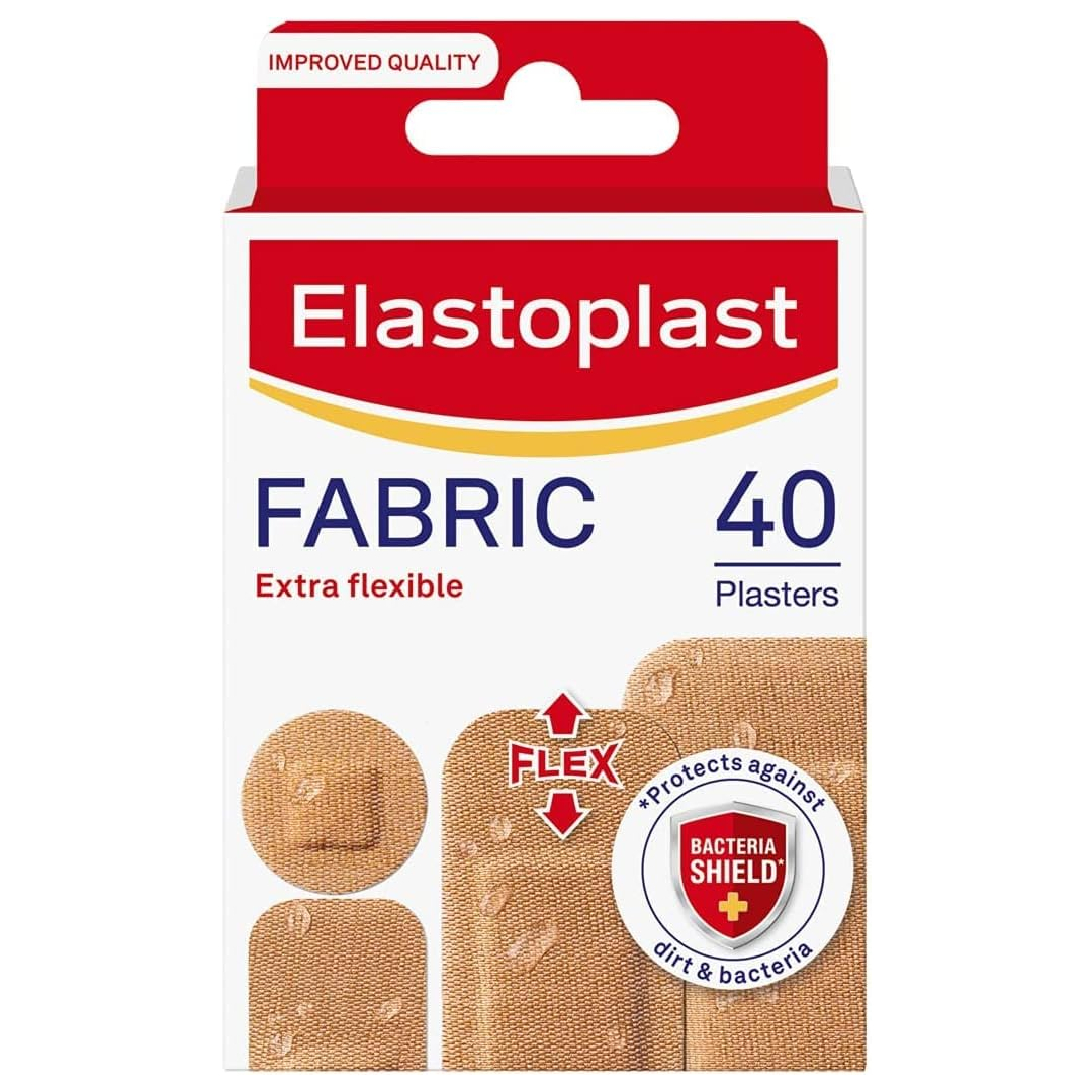Elastoplast Extra Flexible Fabric Strips 40 Pieces