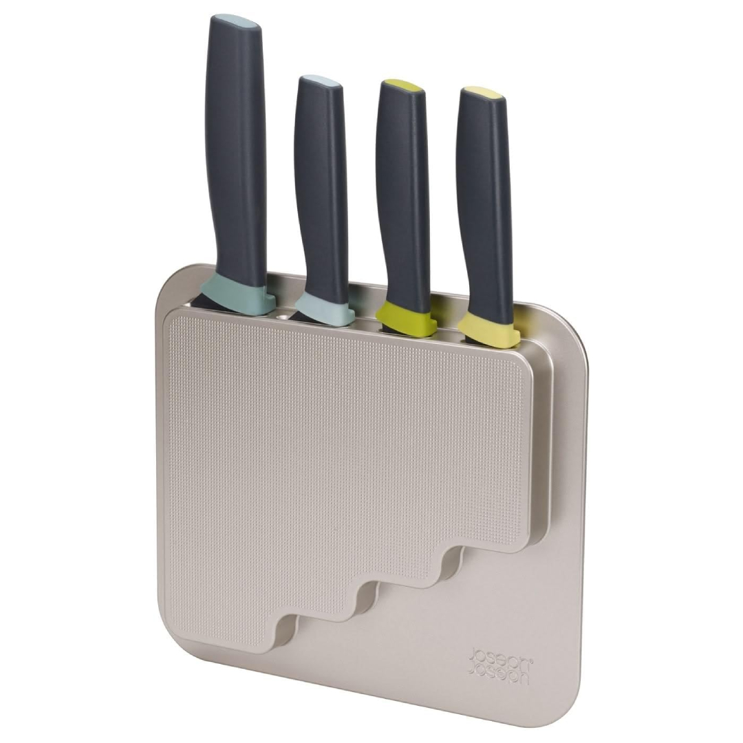 Joseph Joseph Elevate 4 Piece Knife Set Cabinet Storage