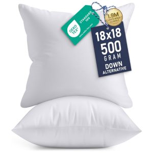 Utopia Bedding Set of 2 Cushion Fillers 45x45 cm