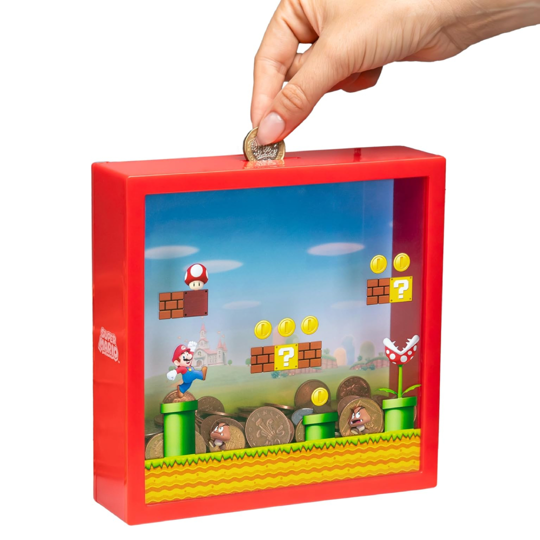 Super Mario Piggy Bank Nintendo Money Box