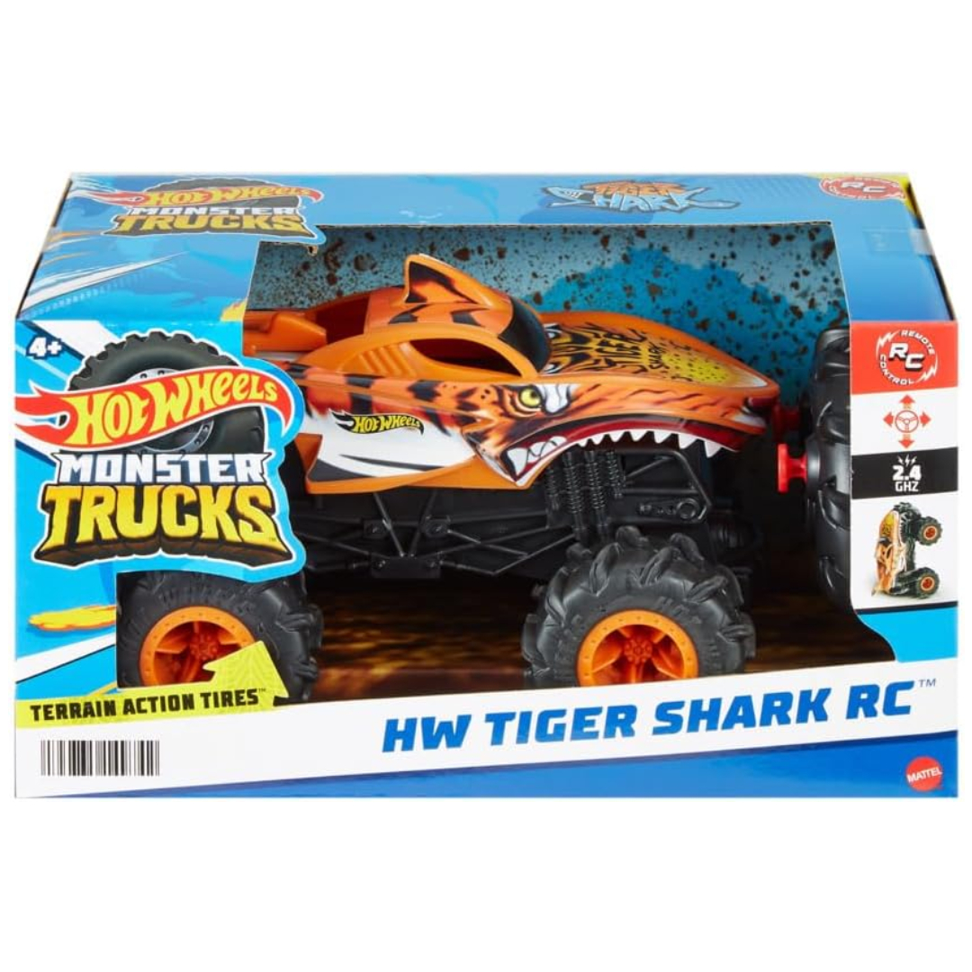 Hot Wheels RC Monster Truck Tiger Shark 1:24 scale