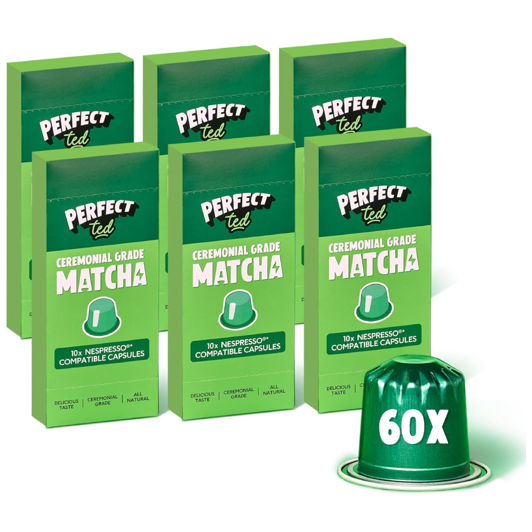 PerfectTed Ceremonial Grade Matcha Pods