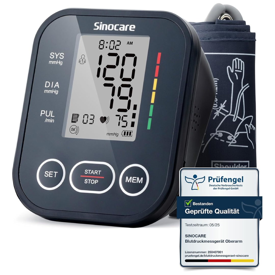 sinocare Upper Arm Blood Pressure Machine