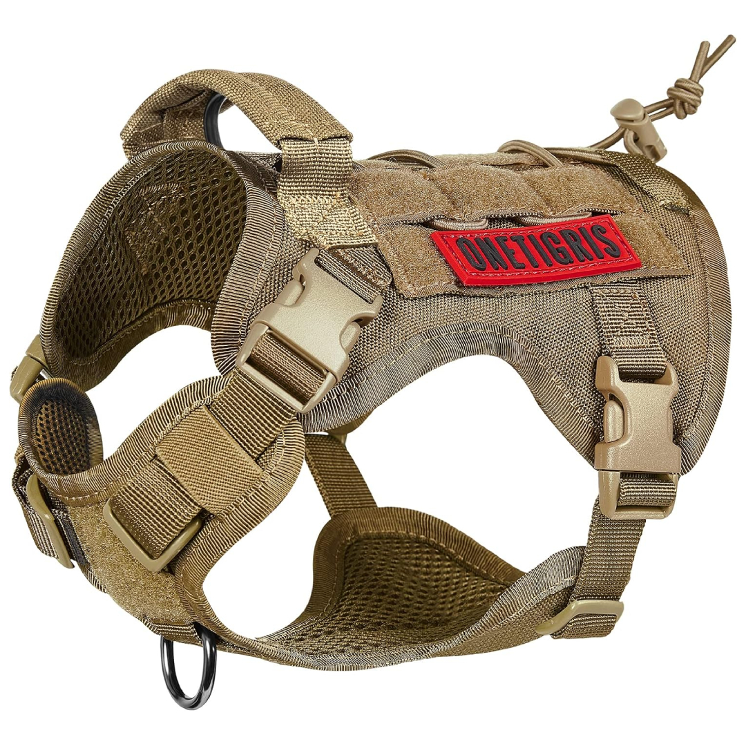 OneTigris 1000D Nylon Tactical Dog Harness