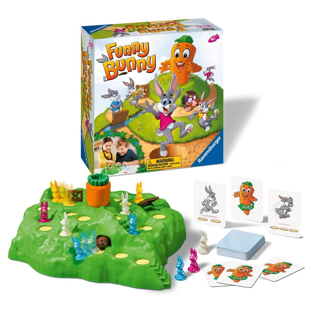 Ravensburger Funny Bunny board game for kids