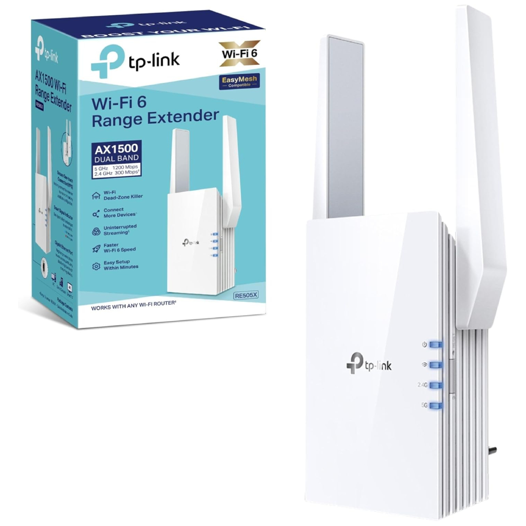TP-Link RE505X WiFi 6 Range Extender
