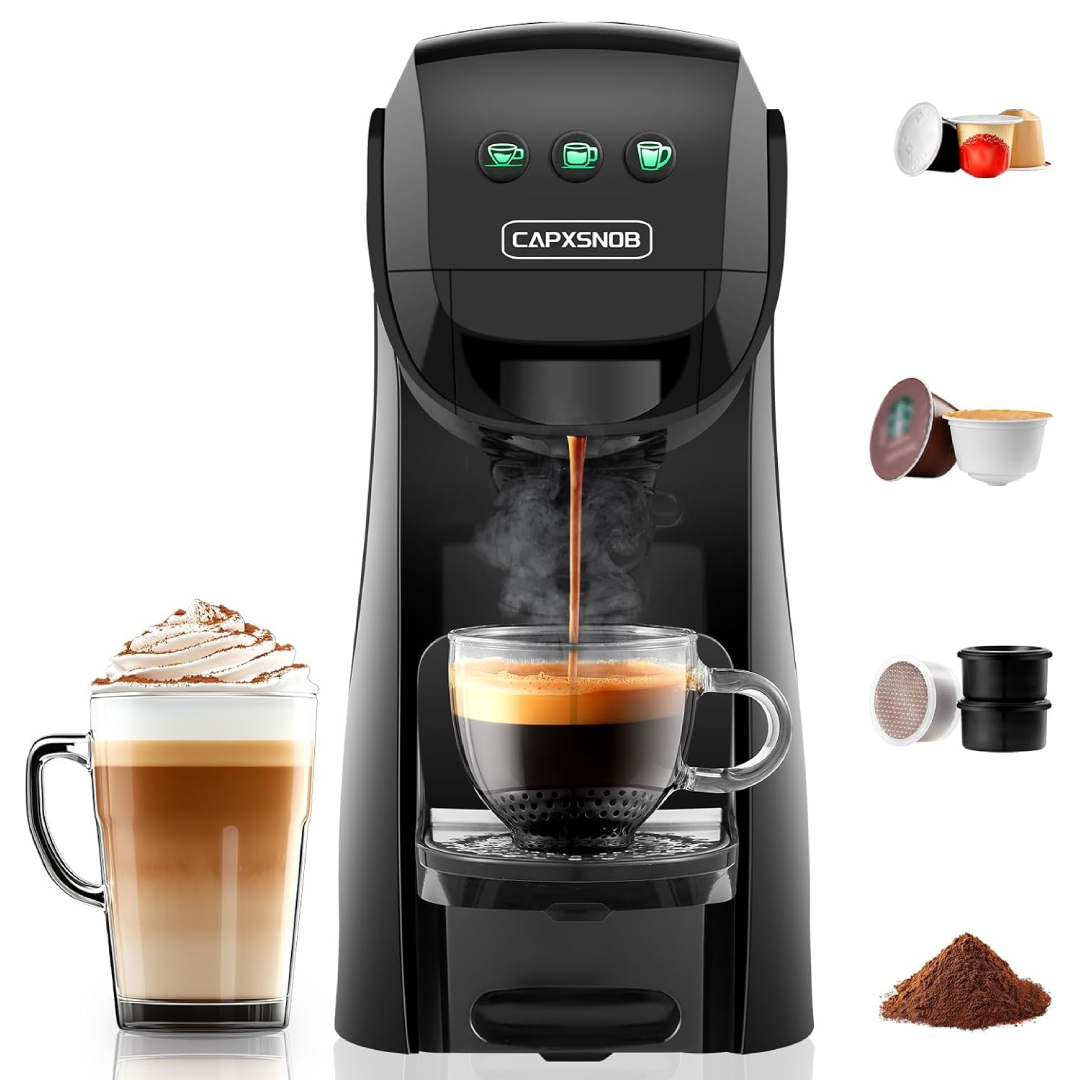 Warriors1 5 in 1 Pod Coffee Machine
