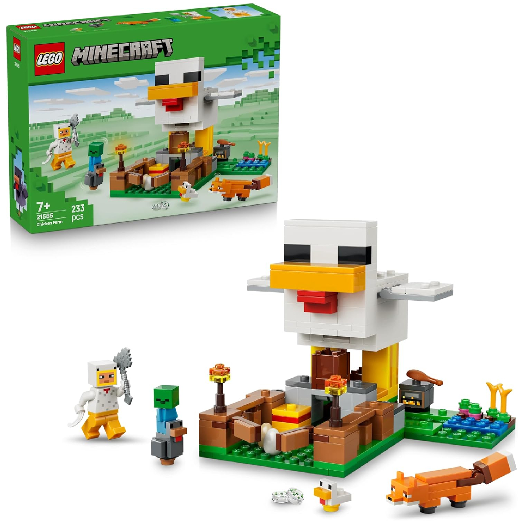 LEGO Minecraft Chicken Farm 21585 building toy