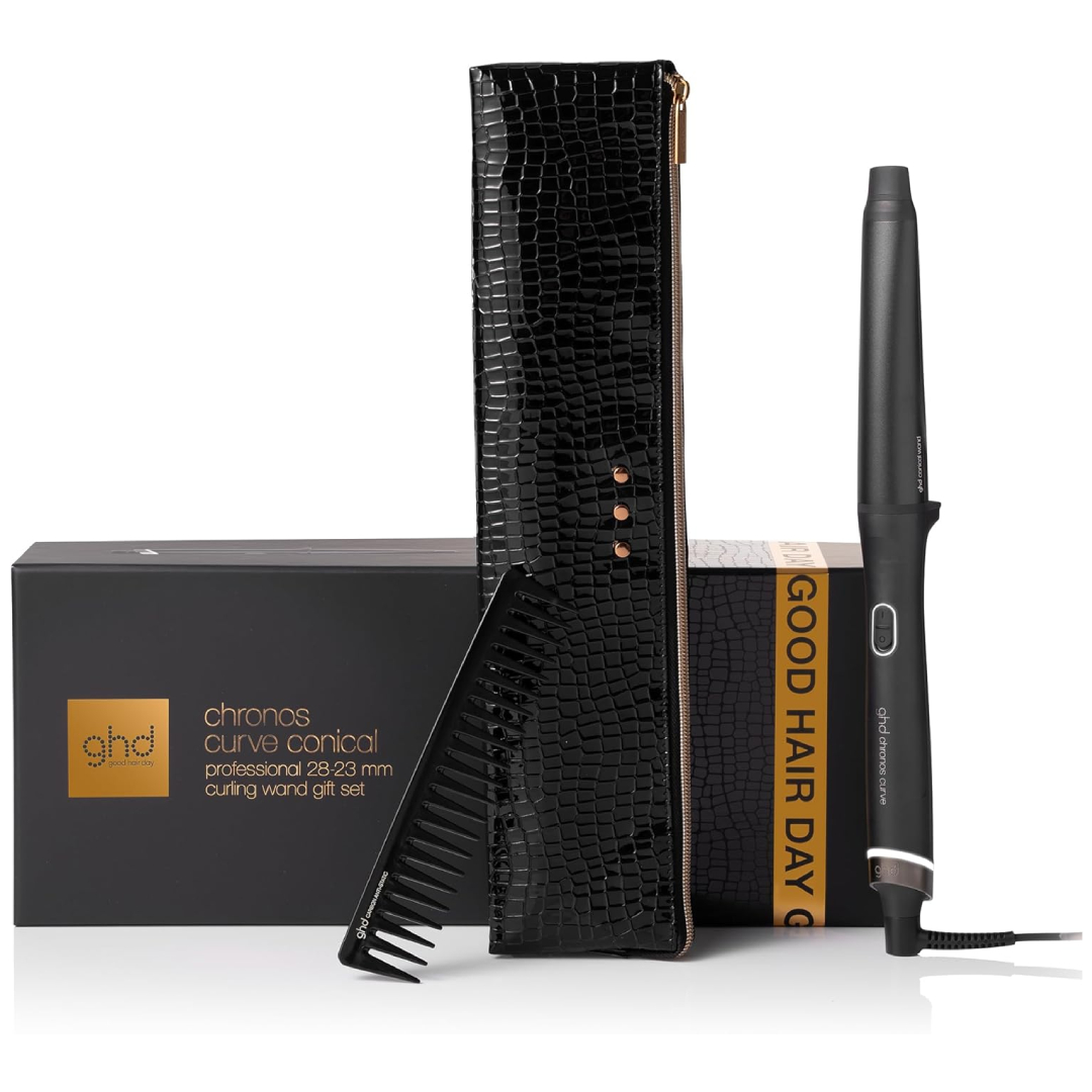 ghd Chronos Curve Tapered Wand Gift Set