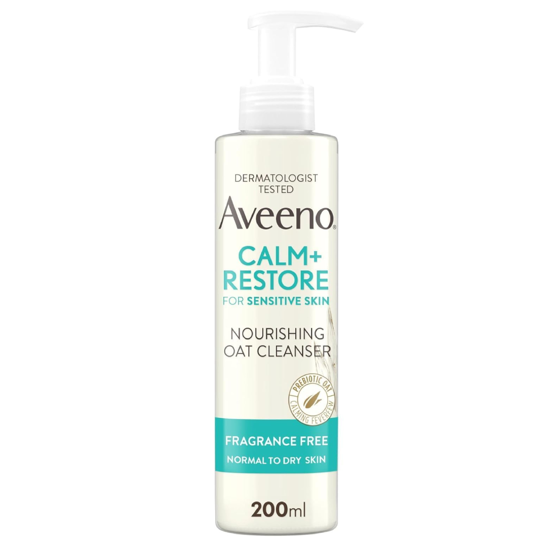Aveeno Calm+Restore oat cleanser