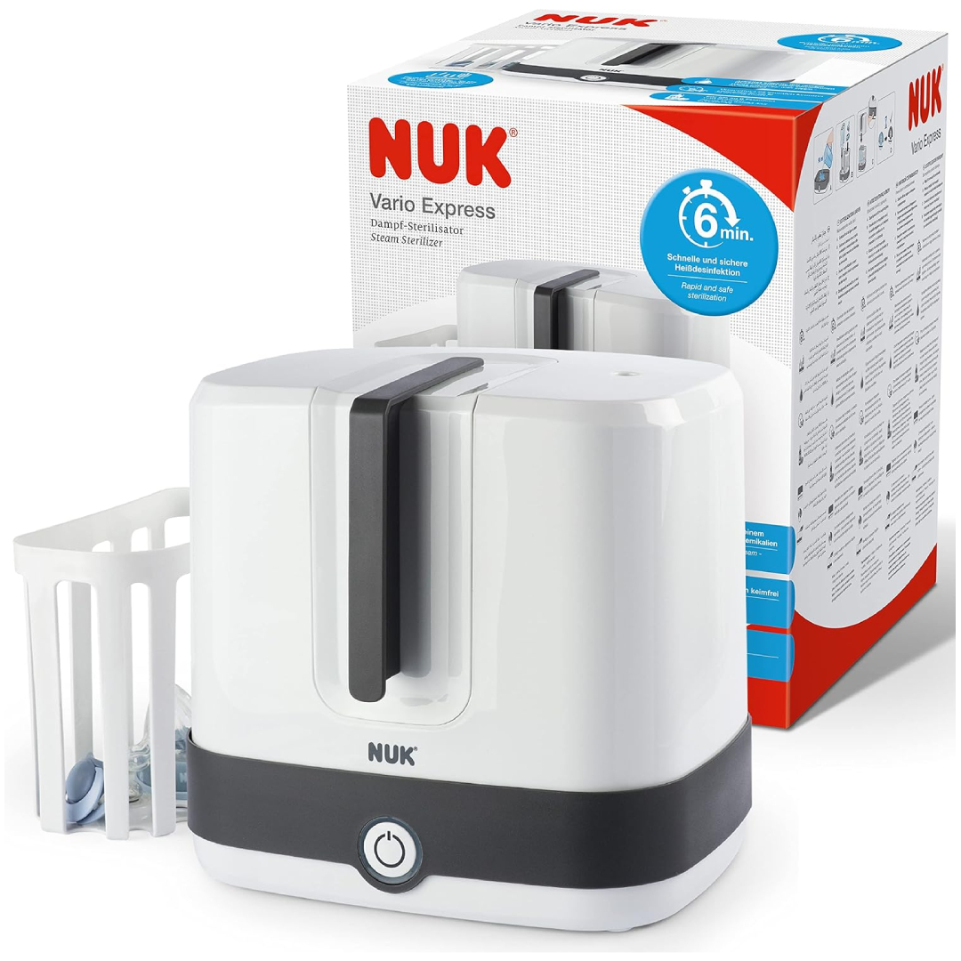 NUK Vario Express Steam Baby Bottle Electric Steriliser