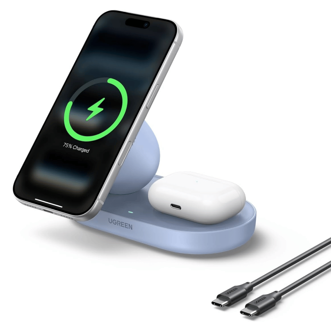 UGREEN Zapix Qi2 15W wireless charger stand