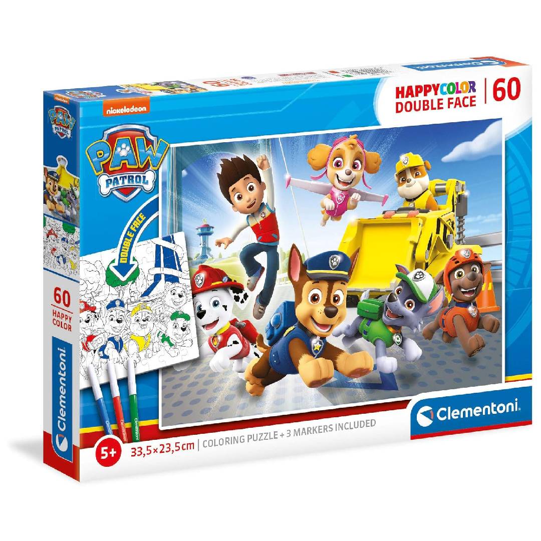 Clementoni Paw Patrol Double-Sided Puzzle