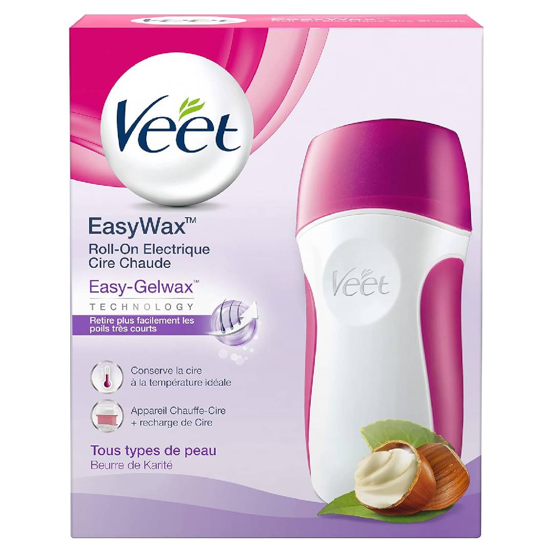 Veet EasyWax Roll On Waxing Kit