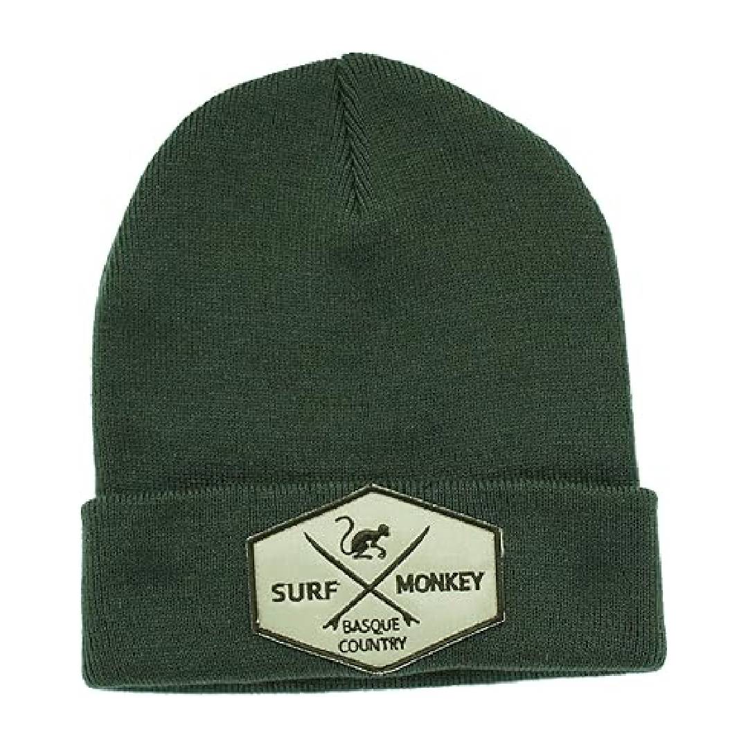 Surf Monkey Organic Cotton Hemmed Beanie