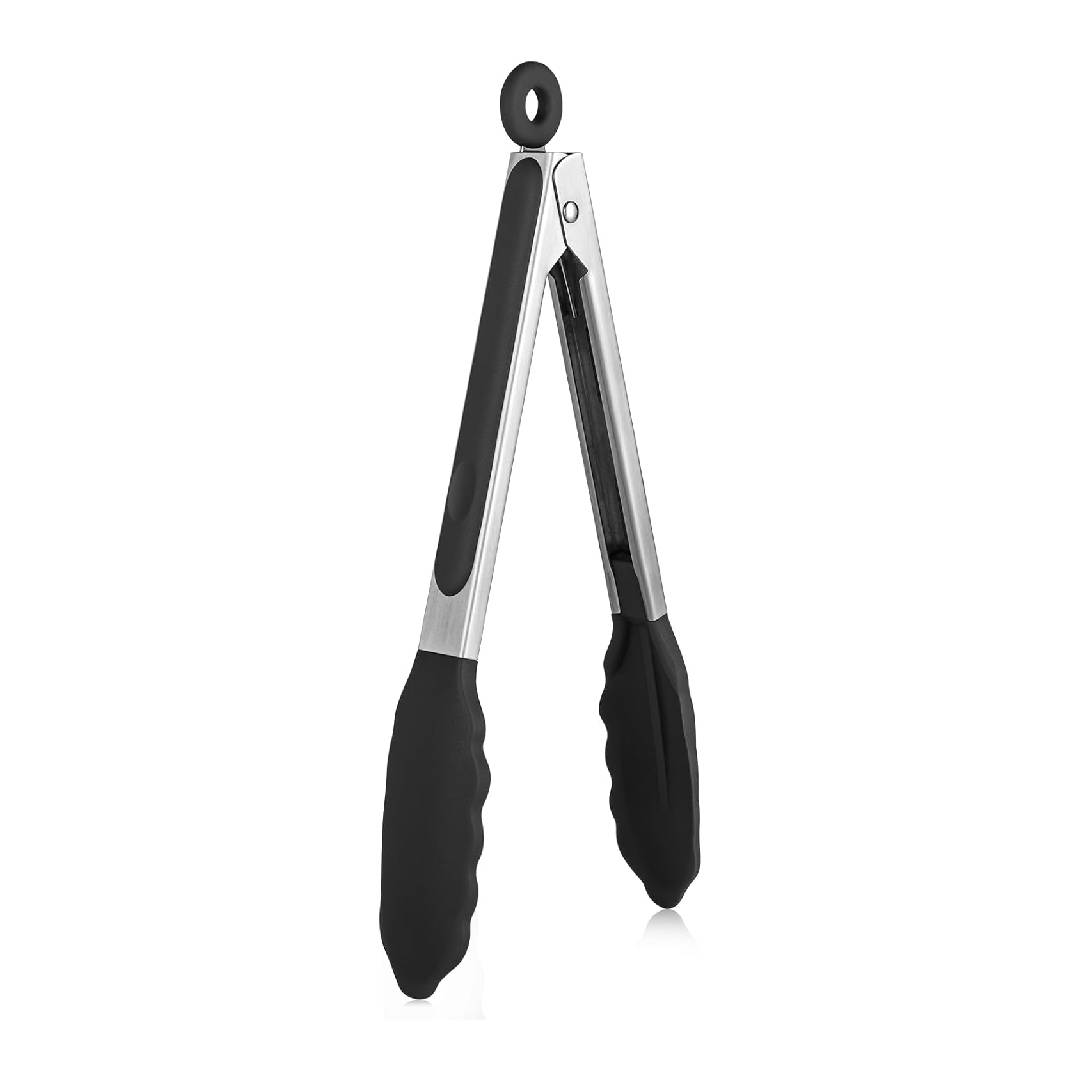 U-Taste 23 cm silicone kitchen tongs