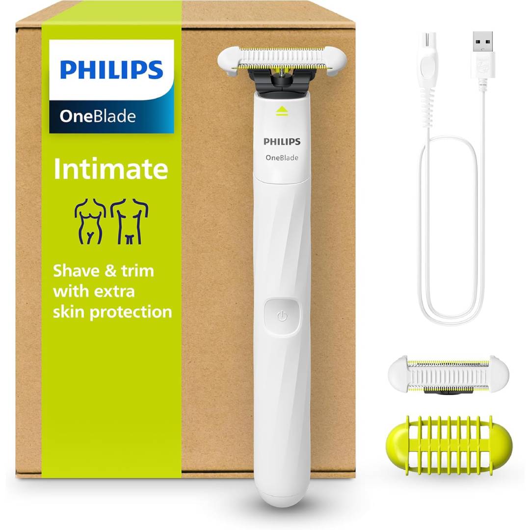 Philips OneBlade Intimate • Pubic Grooming Shaver