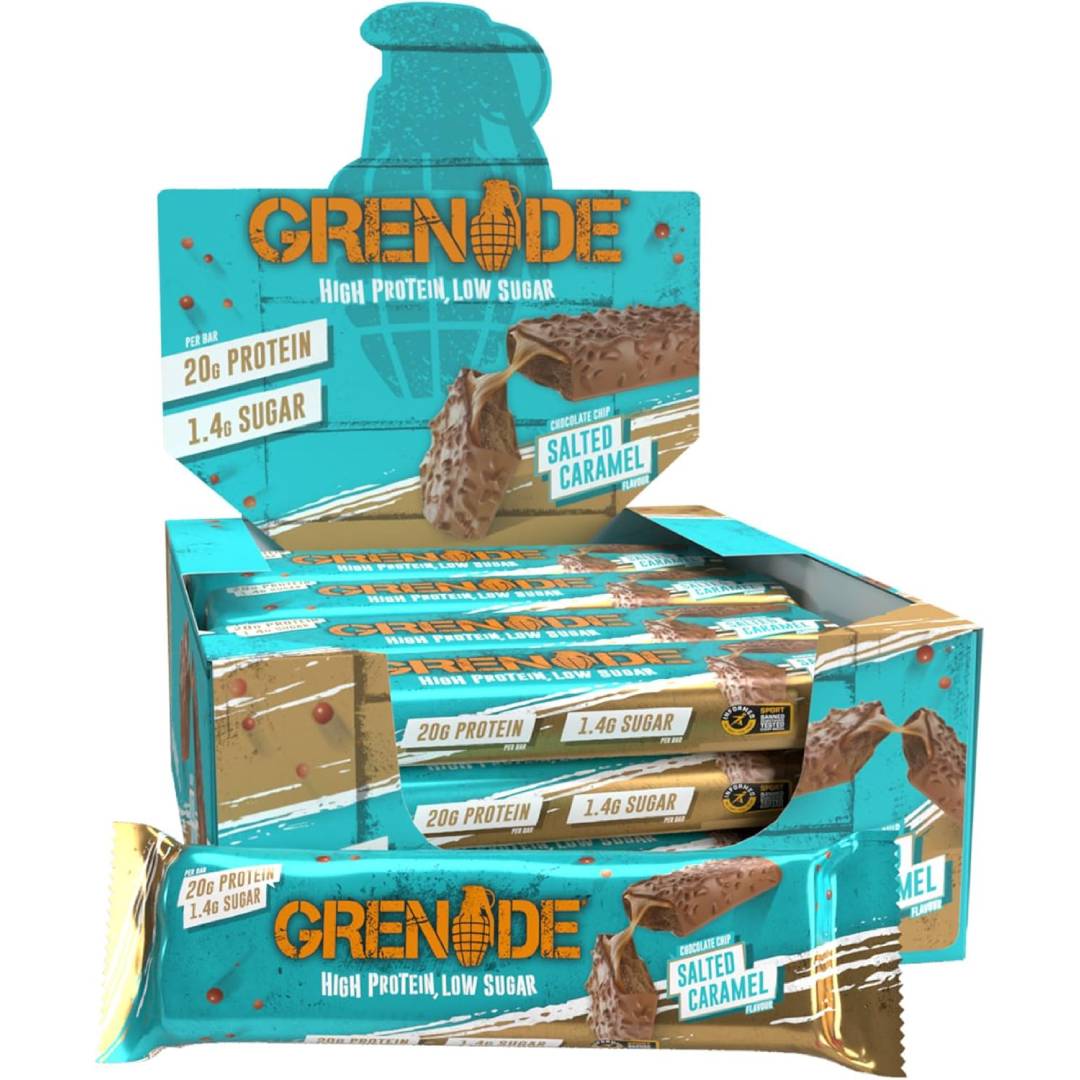 Grenade High Protein, Chocolate Chip Salted Caramel