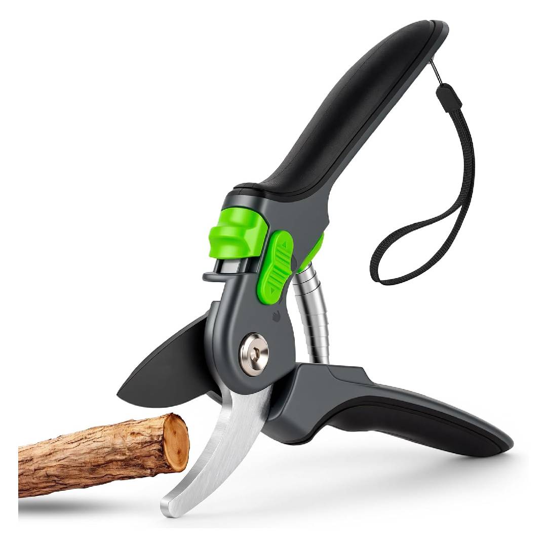 OSDUE Bypass Secateurs with Continuous Handle Opening