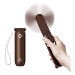 JISULIFE Portable Fan with 4800mAh Power Bank