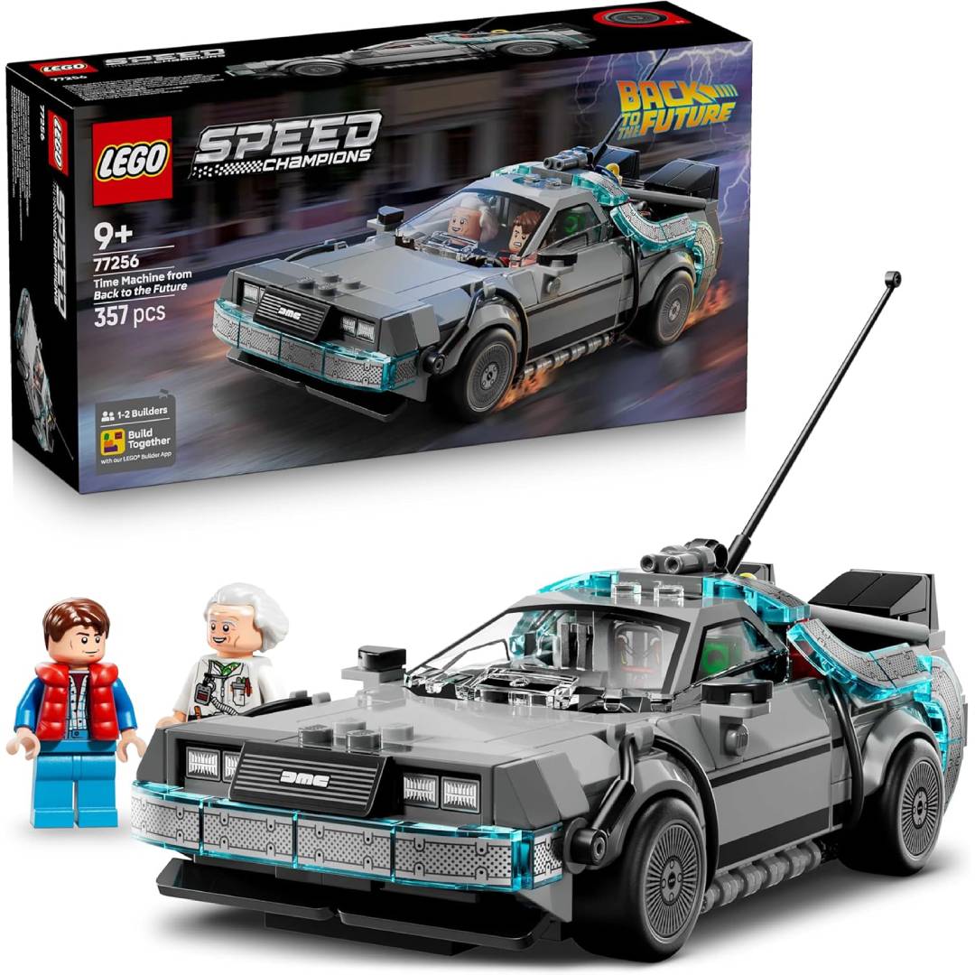 LEGO Speed Champions Time Machine from Back to the Future Toy