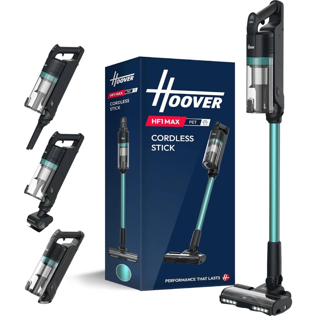 Hoover HF1 Max Cordless Vacuum Cleaner Anti Hair Wrap 200W