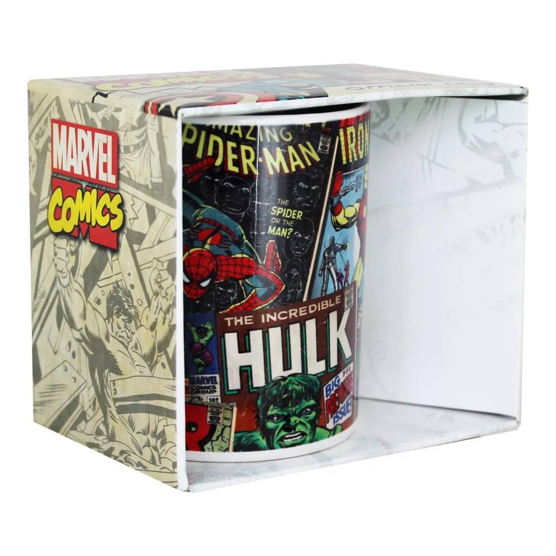 Marvel Comics Multicolor Ceramic Coffee Mugs (1 Pack)