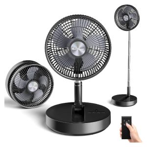 Marchpower Portable Standing Fan Foldable Rechargeable