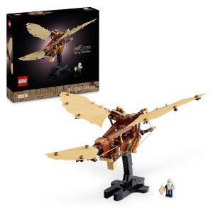 LEGO Icons Leonardo da Vinci’s Flying Machine Building Set for Adults